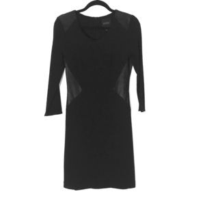 Barney’s black cocktail dress